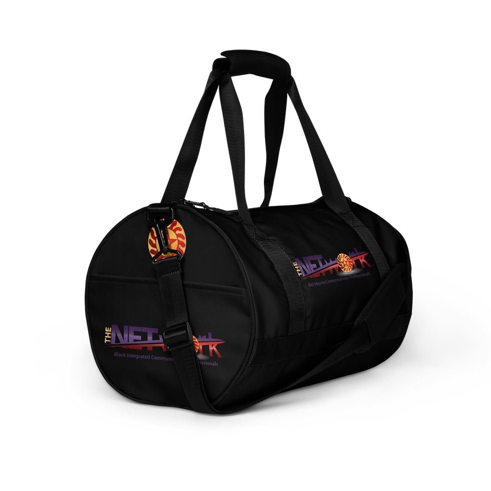 Thumbnail: The NETwork BICP All-Over Gym Bag - Black