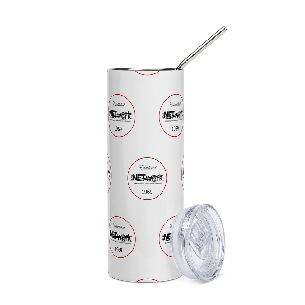 Thumbnail: The NETwork Vintage All Over Stainless Steel Tumbler