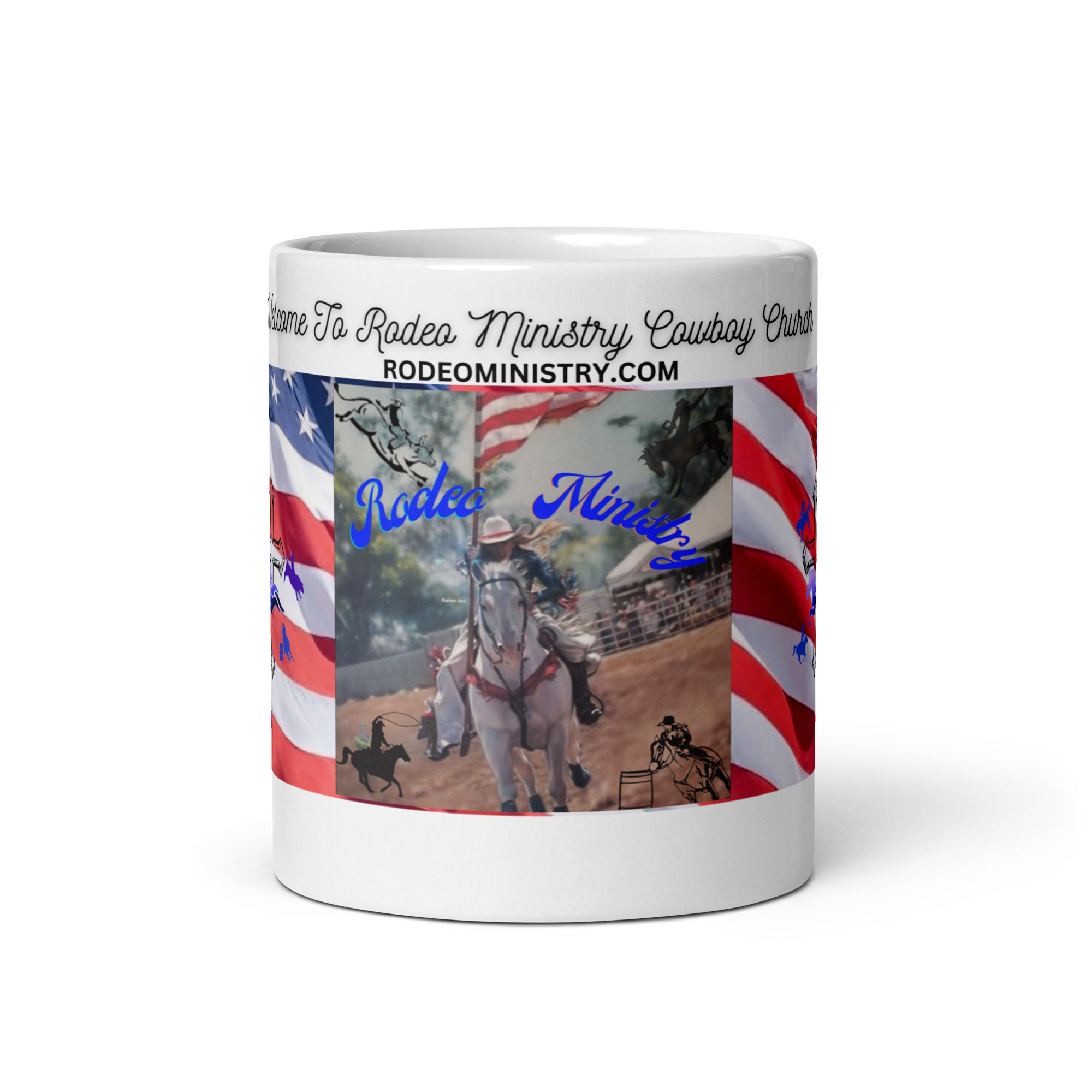White Rodeo Ministry Mug
