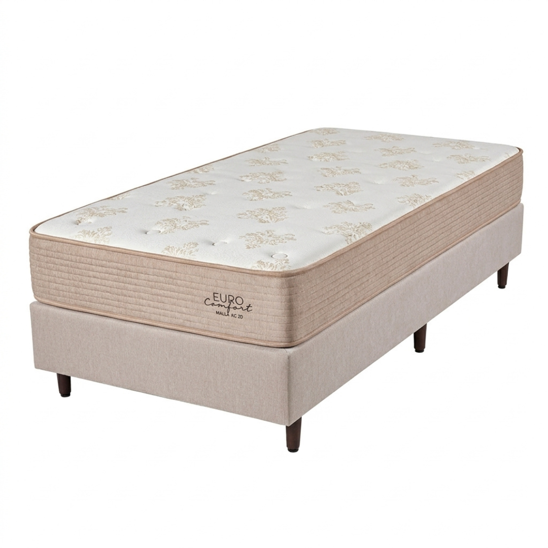 Sommier Euro Comfort 1 Plaza 88x188x30