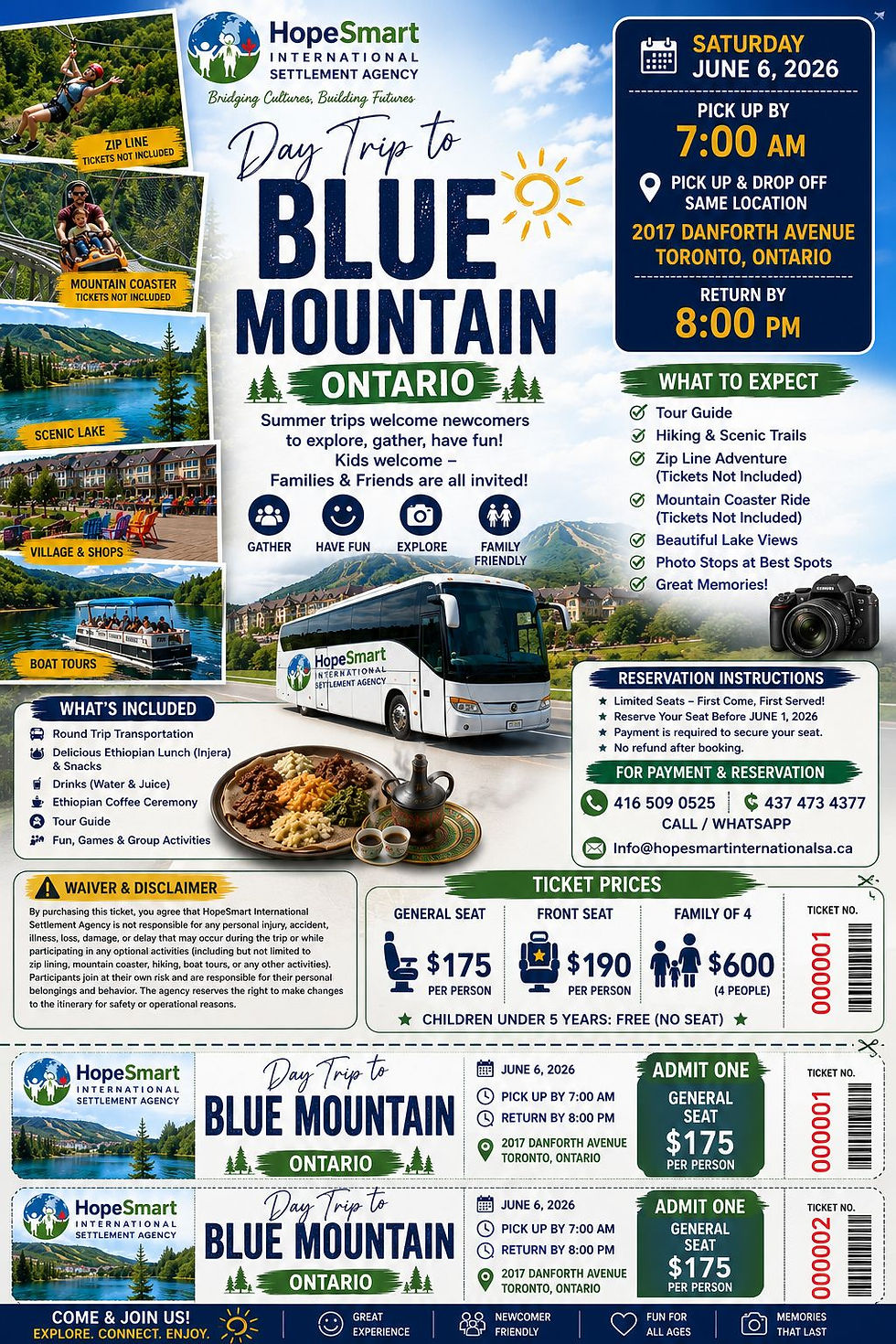 Summer Tour: Blue Mountain