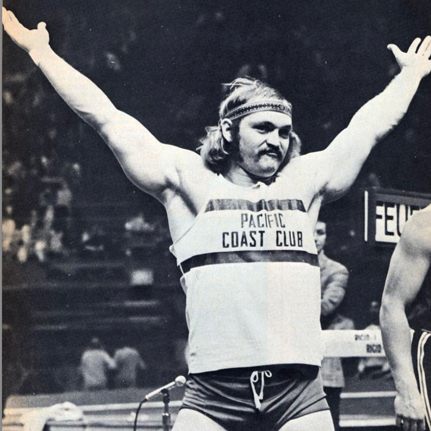 Al feuerbach, Olympic shot putter and former world record holder