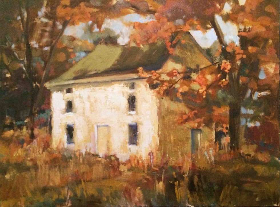 Farm House in Fall (18 x 24)
