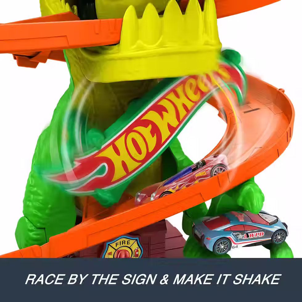 Thumbnail: Hot Wheels T Rex Blaze Battle