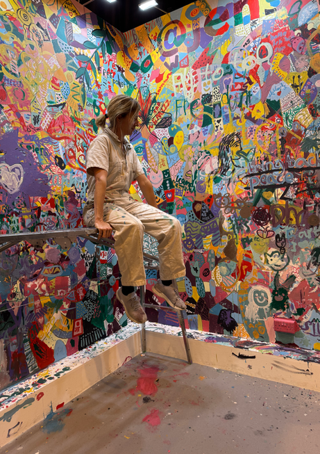 World Art Dubai 2025 activation community mural project audience involvement