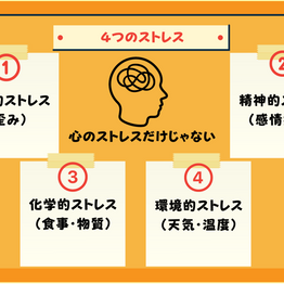 「ストレスは1つじゃない」