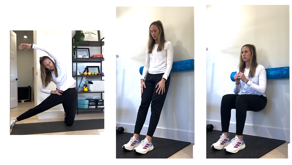 Bodyweight resistance training examples.