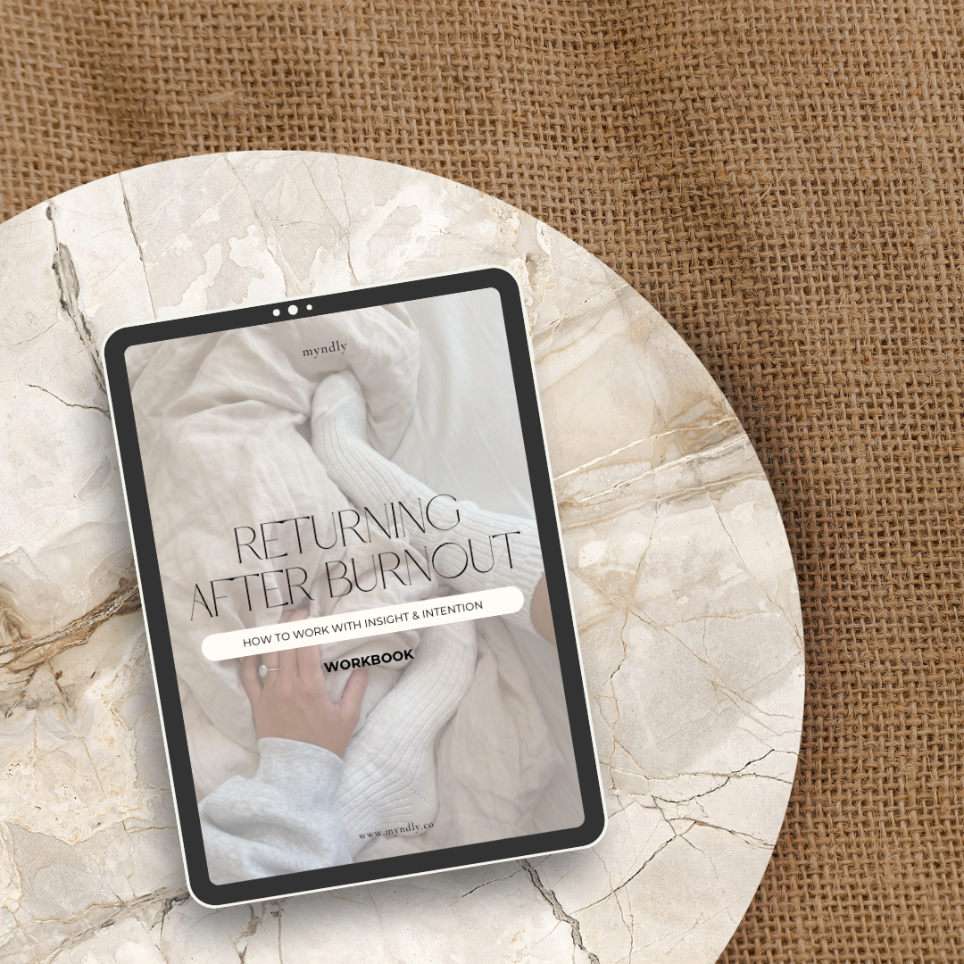 Rethinking Work After Burnout Workbook