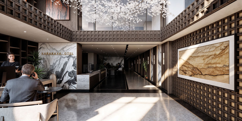 Lobi - Girişten Bakış