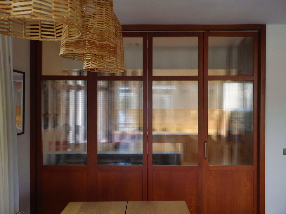 Mutfak ve Salon arası Katlanır Kapı