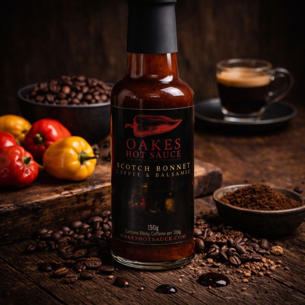 Scotch Bonnet, Coffee and Balsamic - Fruity chilli & rich darkness 🔥🔥🔥🔥🔥