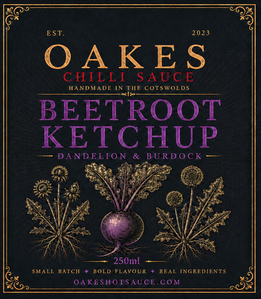 Beetroot Ketchup – Roots, Richness & Heritage; it's Proper British Flavour