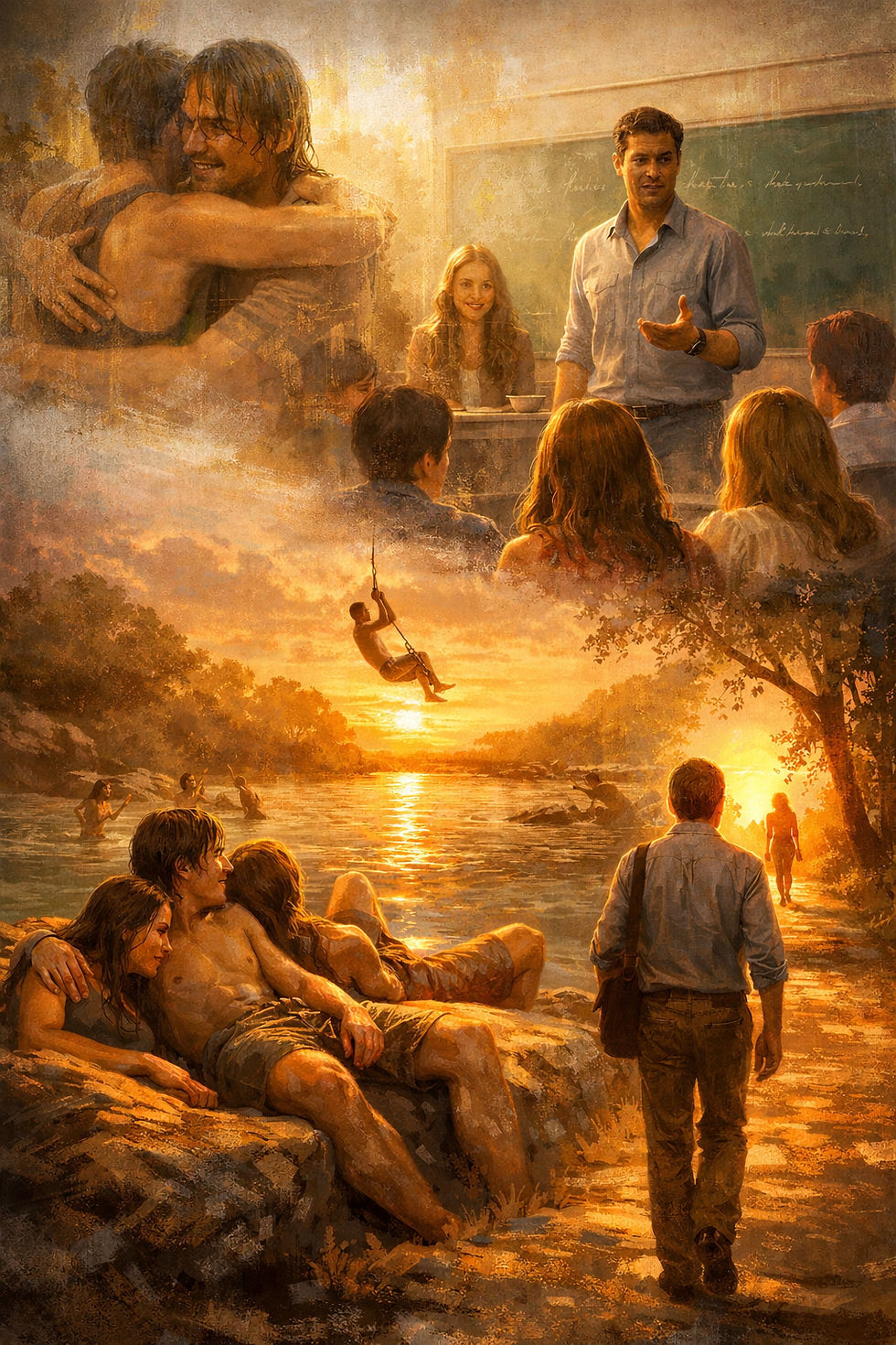 Ensayo narrativo Espejos que reflexiona sobre la identidad, la proyección psíquica y el fenómeno de la transferencia desde la psicología profunda, incluyendo perspectivas de Freud y Jung.