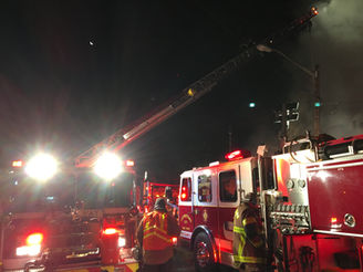 MFR Assists Georgetown City on Early Morning Structure Fire