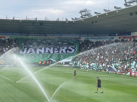 Janners flag at Home Park