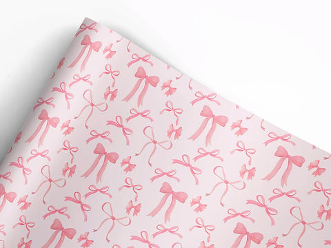 Pink Ribbon Wrapper Pink Ribbon Wrapping Paper