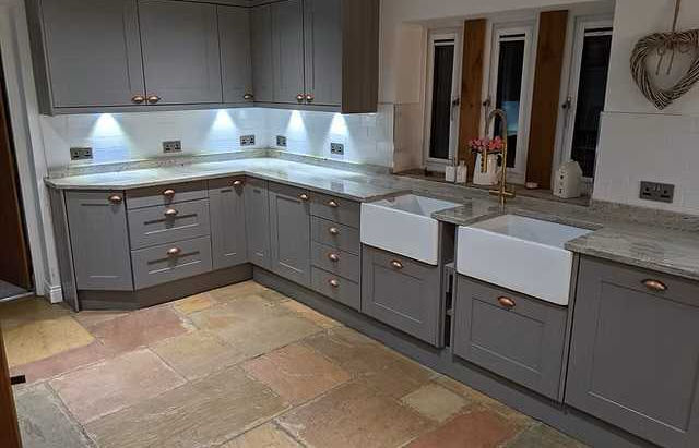 Eco-Friendly Spray Painting Services for Kitchen Cabinets