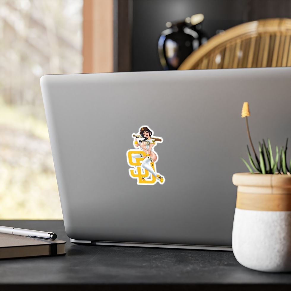 Thumbnail: She Loves the SD Catrina Kiss-Cut Vinyl Decal