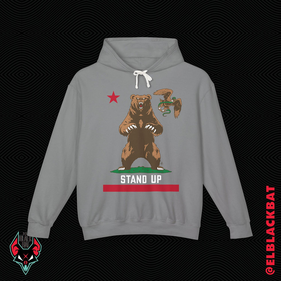 Thumbnail: Stand Up Unisex Lightweight Hooded Sweatshirt