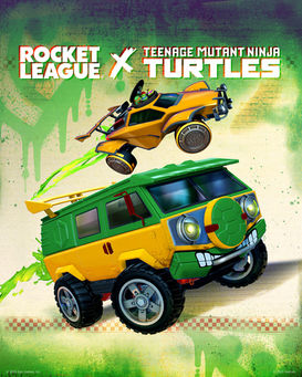 Rocket League x TMNT