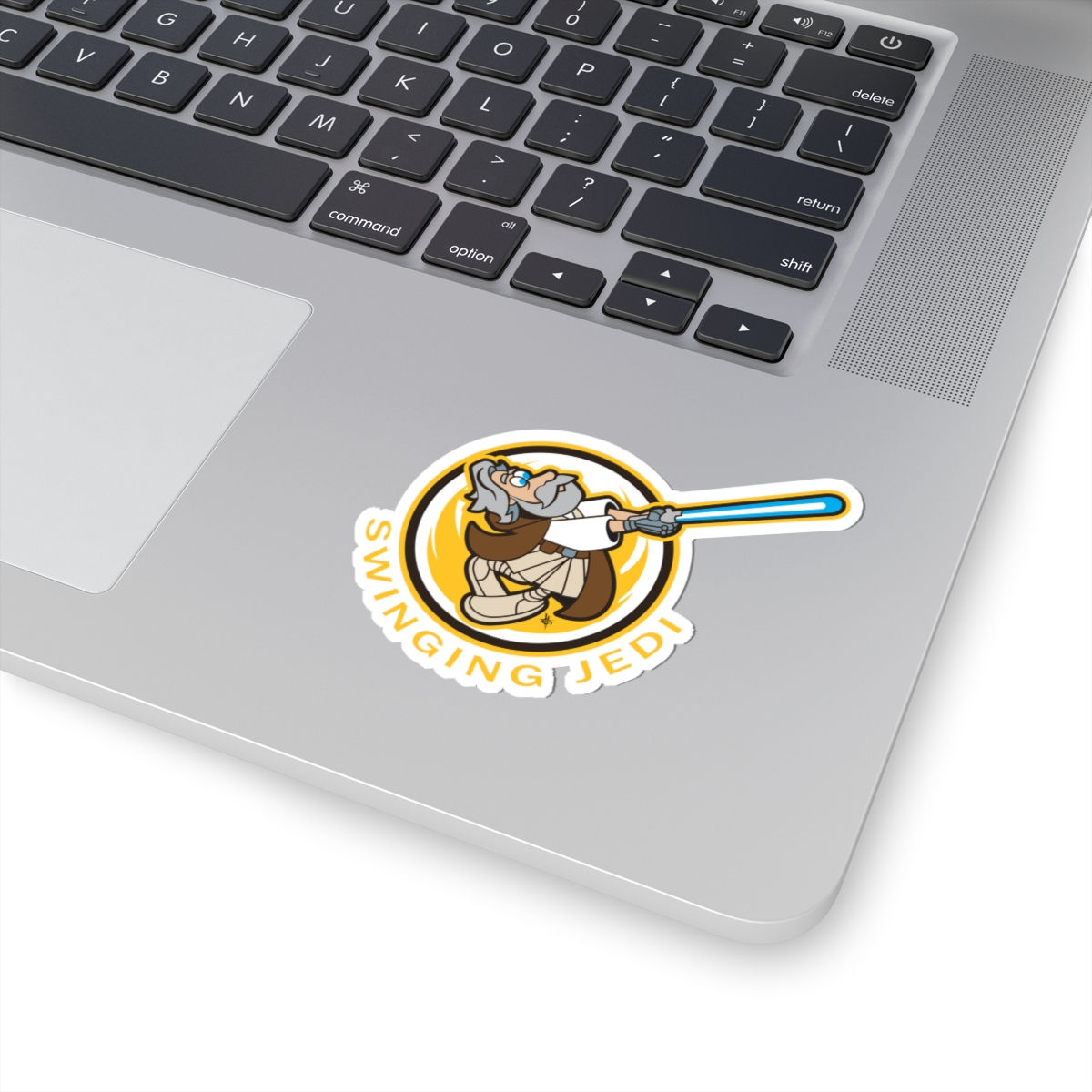 Swinging Jedi Sticker