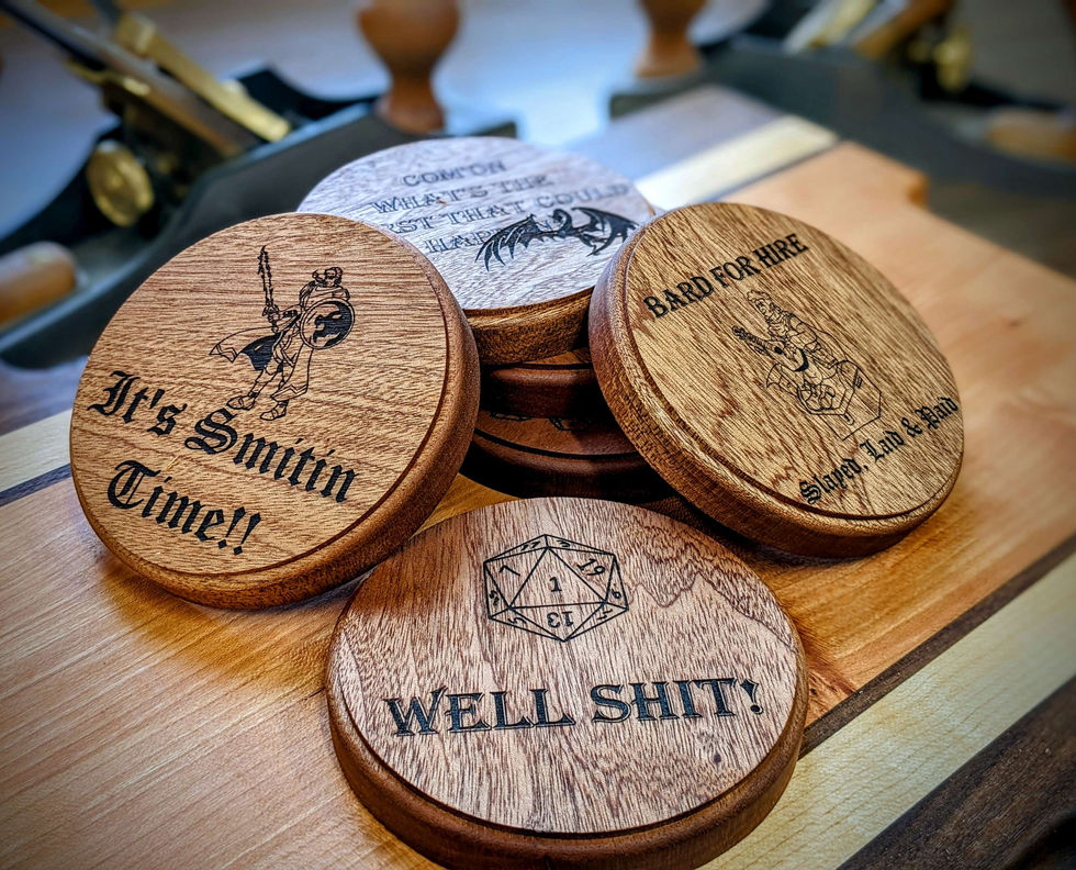 DnD Coaster Set