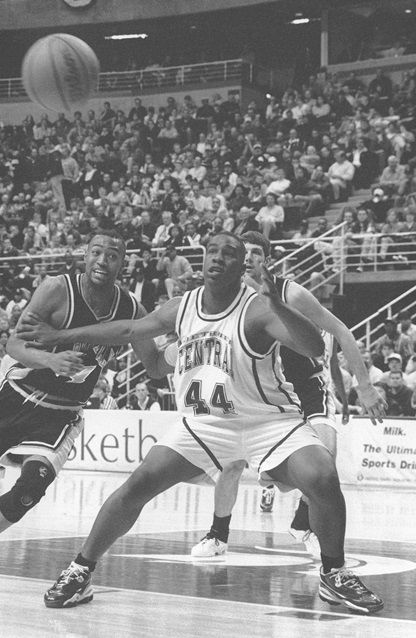 Gates honed his unique skill of boxing out defenders at Detroit Central High School where he played point forward.