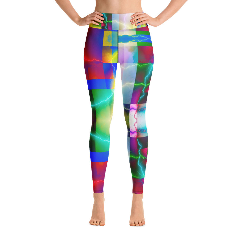 Art Yoga Leggings- Color Shock