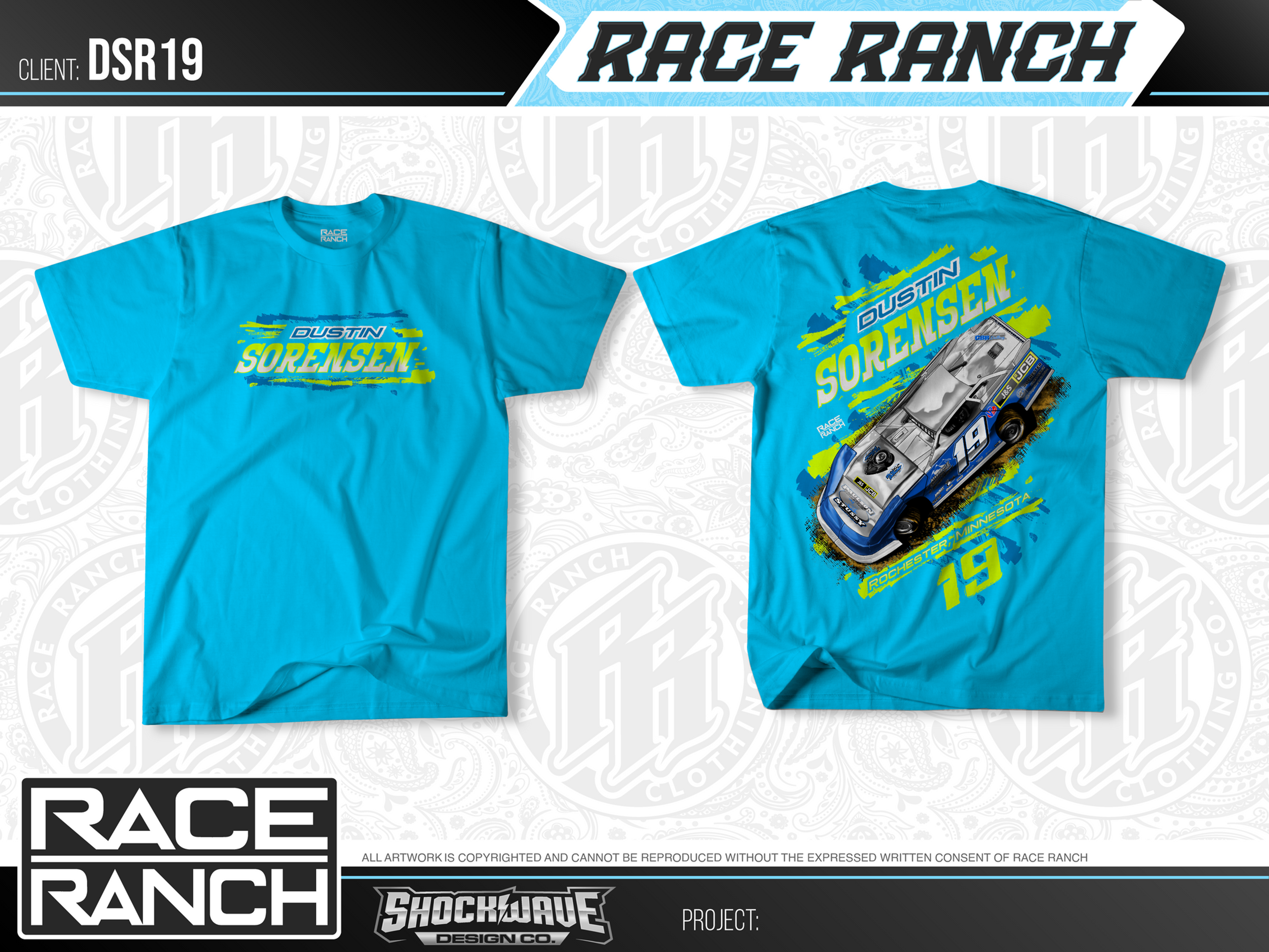 Dustin Sorensen - Slider Tee HSB DS05T (Shipping 2/11)