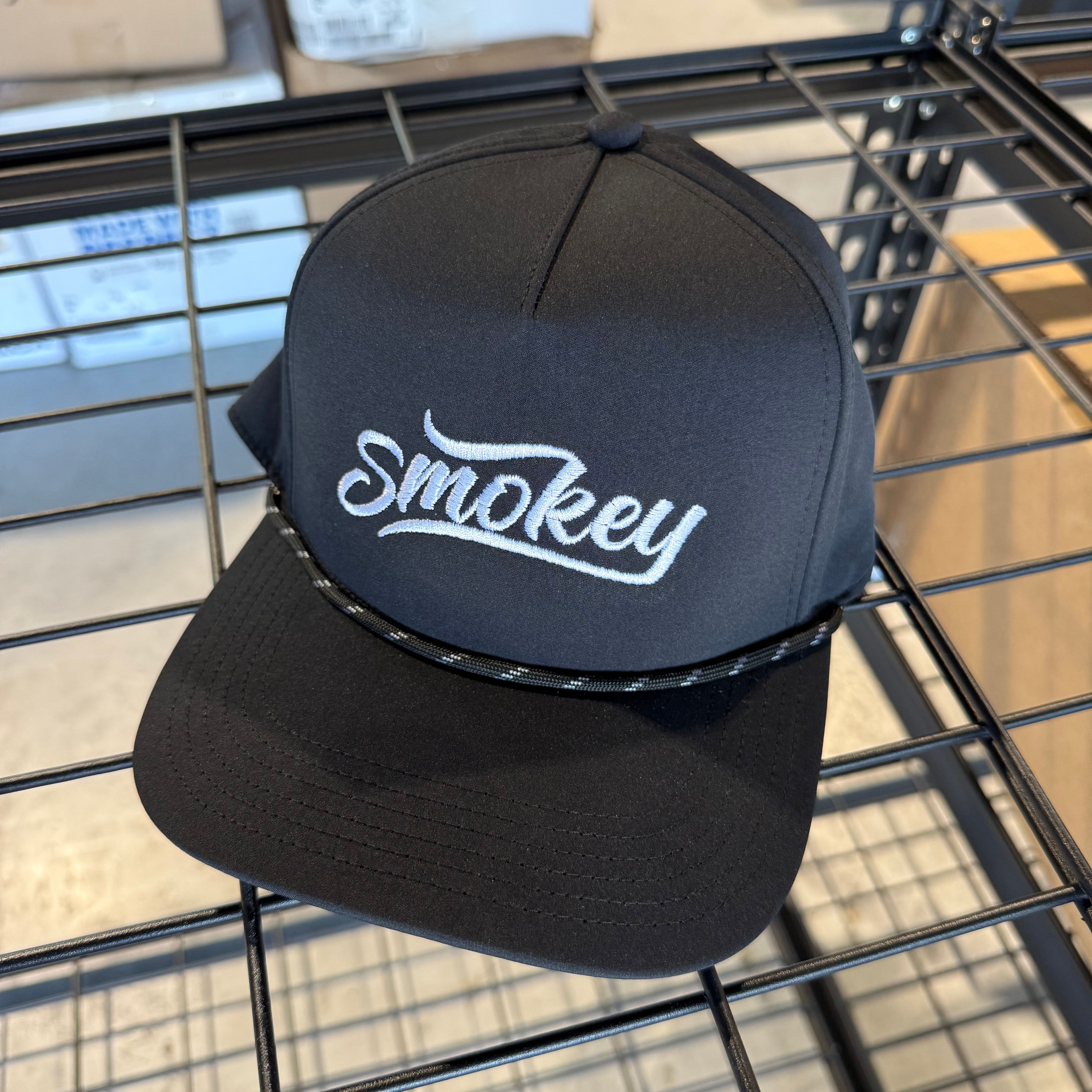 Chris Madden - Smokey Script Hat Black