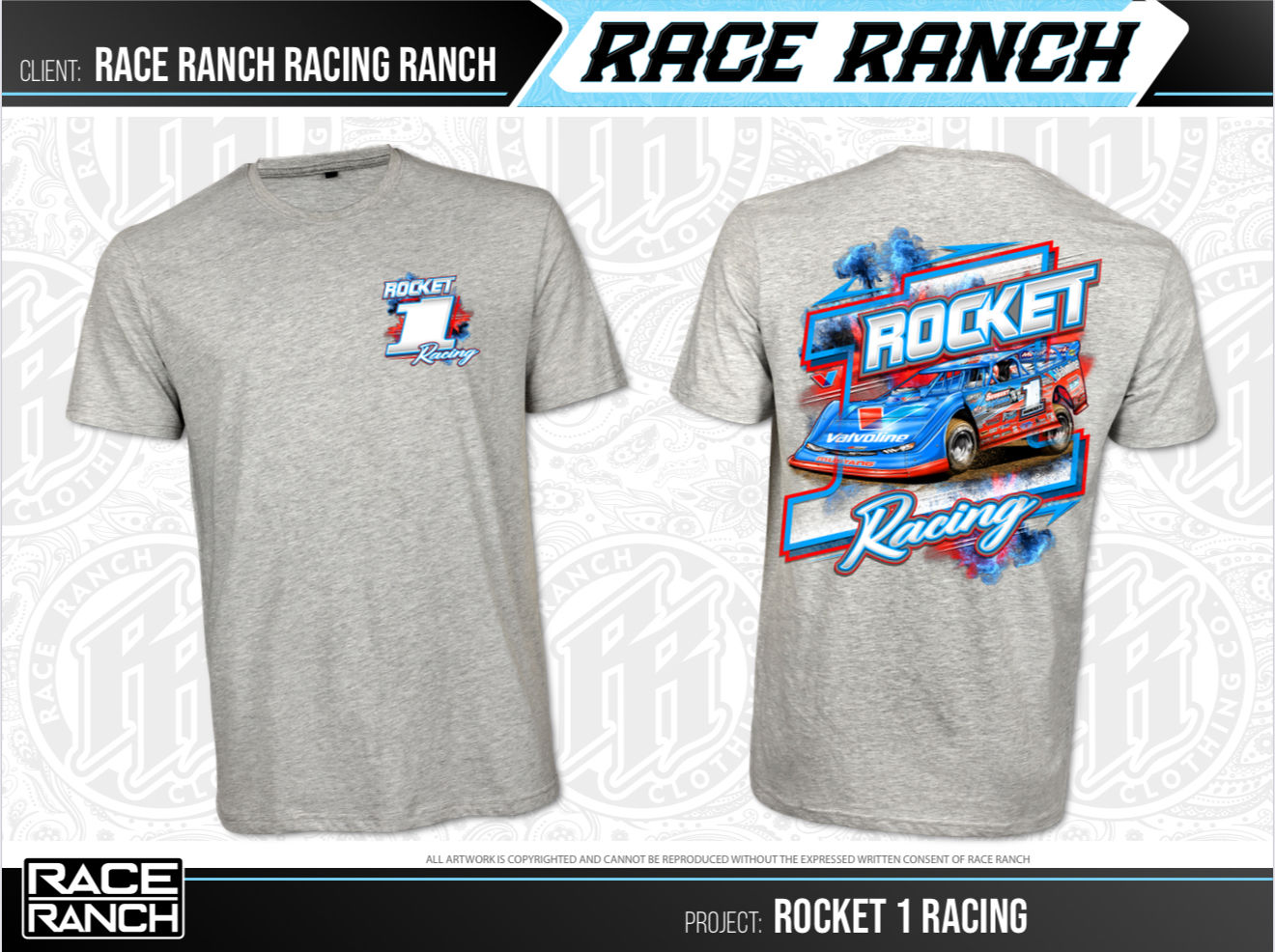 Rocket 1 - Big One Flo Tee RC10T