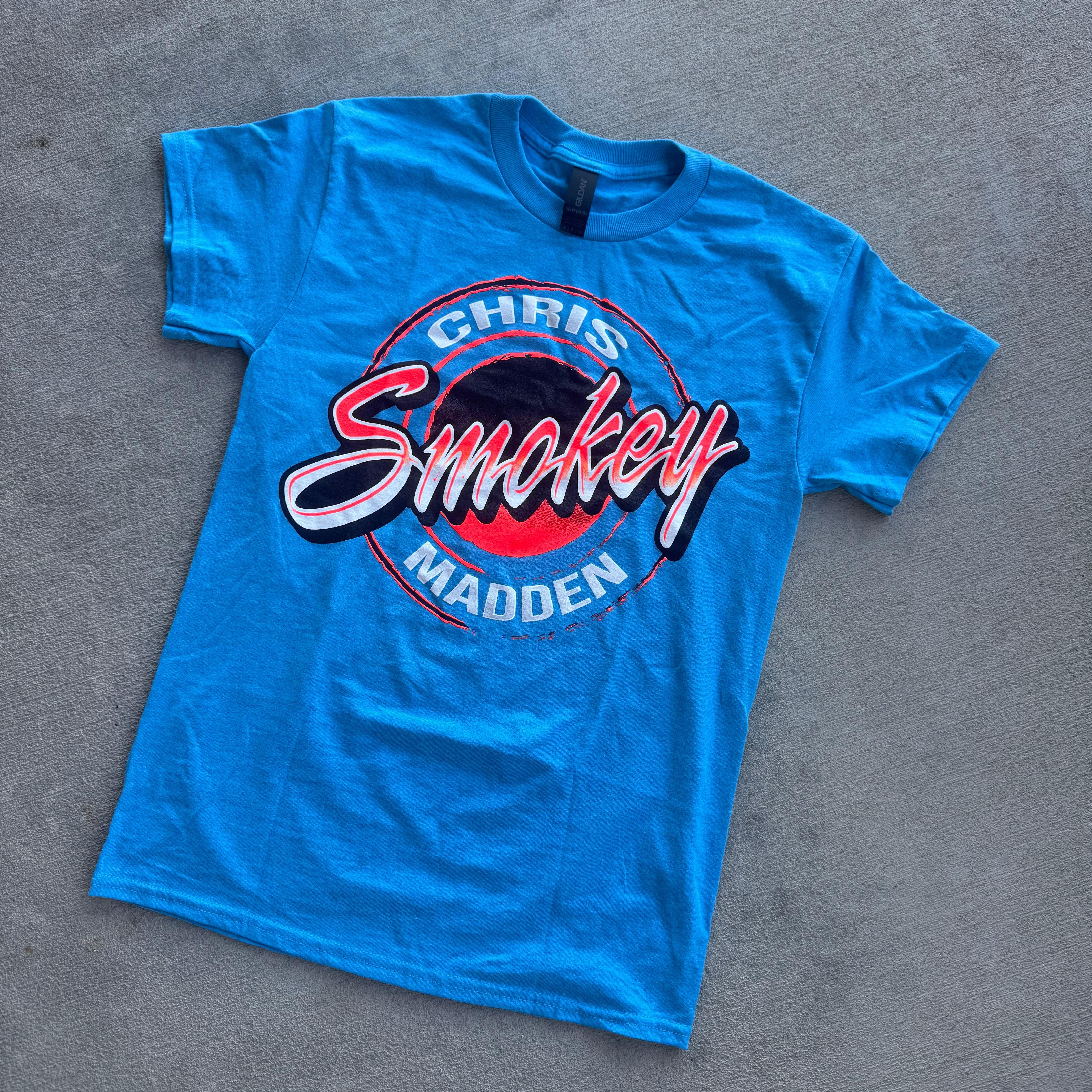 Chris Madden - Smokey Sapphire Blue Tee CMT