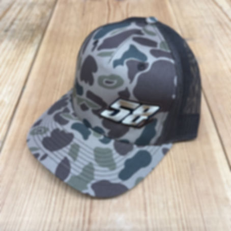 Daulton Wilson - Brown Camo 58V Hat DW