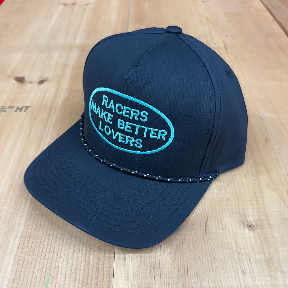 Thumbnail: Race Ranch - Lovers Mint Black Rope Hat