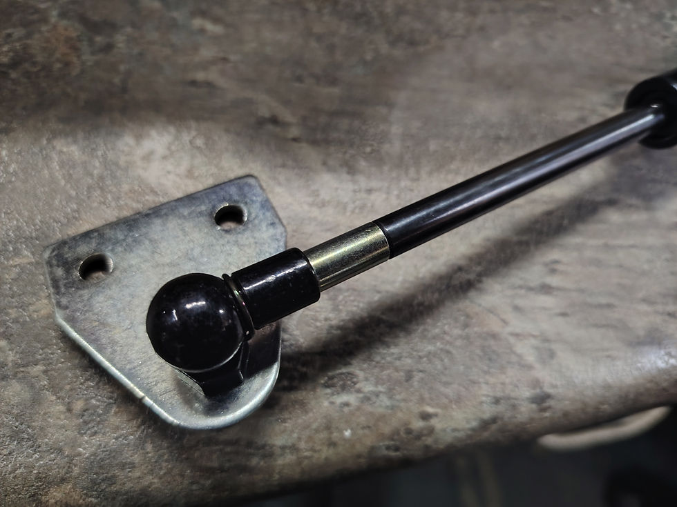 Thumbnail: Steel Ball-Joint for Gas lifts - available in M6 & M8 Thread