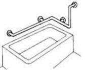 grab bar, grab rails, hand rail, safety bar, China manufacturer, Chinese manufacturer
