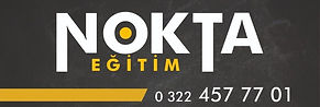 adana nokta eğitim logosu ve telefon numarası