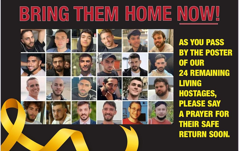 Praying For Their Immediate and Safe Return
