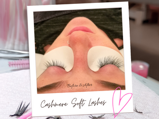 Cashmere Soft Lashes  Before & After 