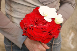 Rosa gigante creata con petali