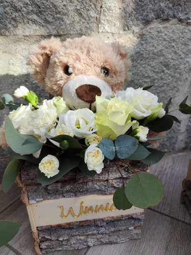 BUTEN Fondale Fotografico A Parete Con Fiori 2,1x1,5 M - Sfondo In Tessuto Vinile Per Matrimoni, Battesimi, Feste, Neonati
