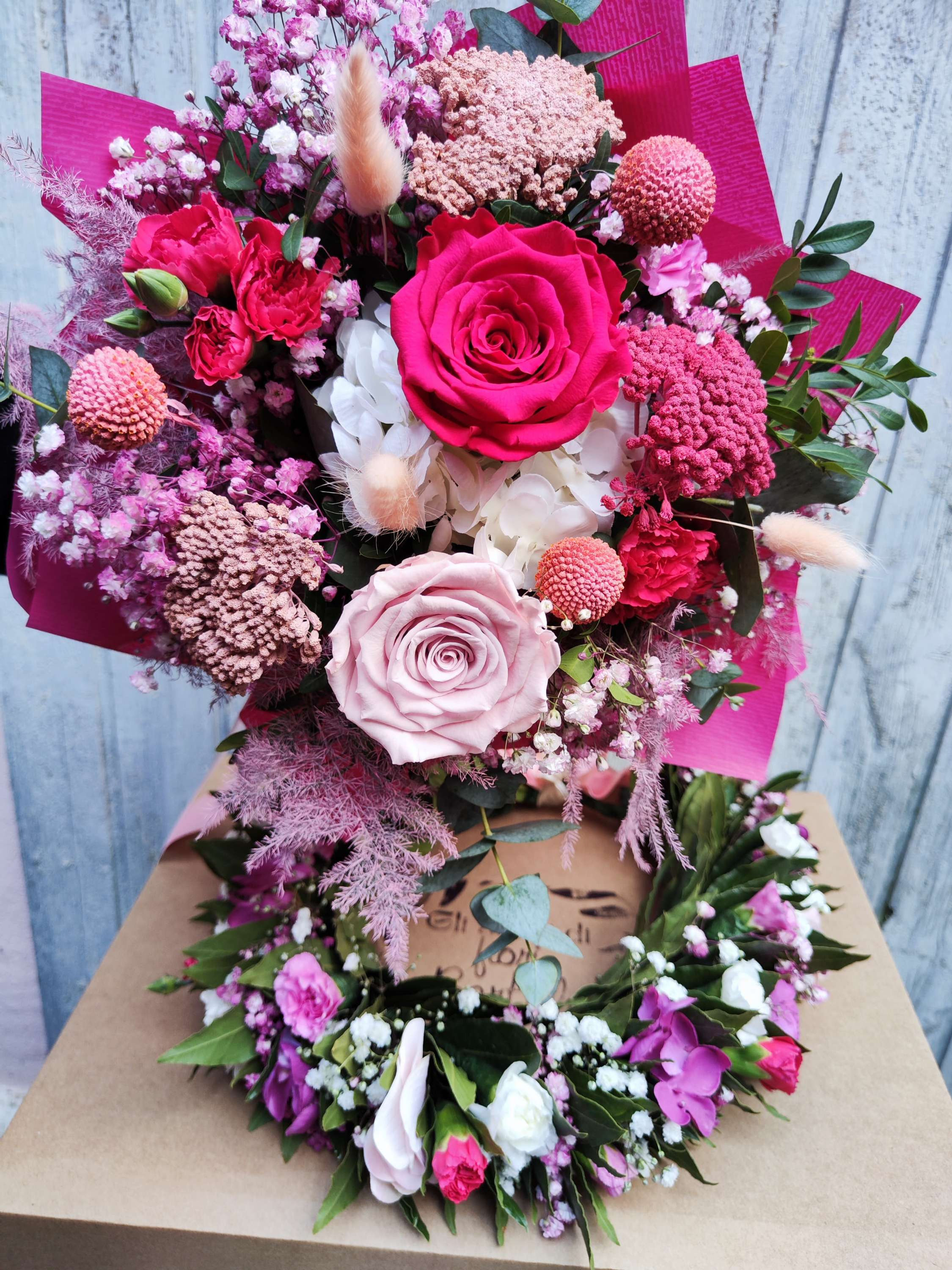 Bouquet di laurea - adatto alla spedizione (€45/75)
