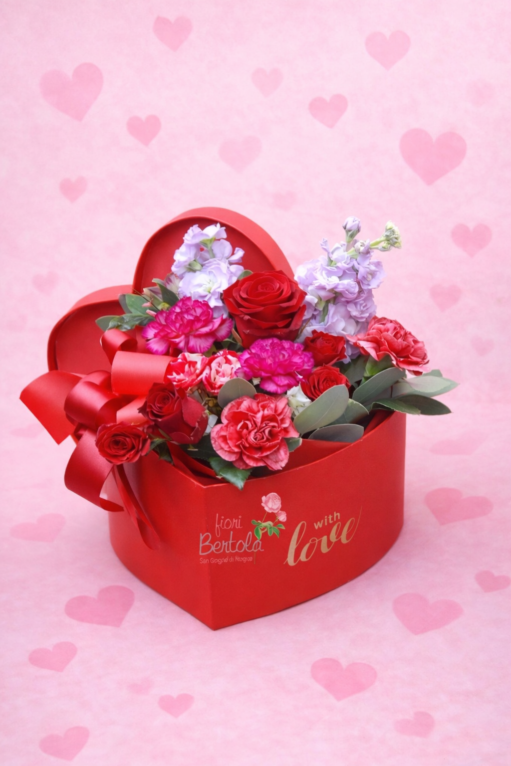 LoveBox con fiori recisi (€30/105)