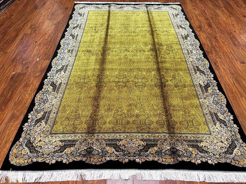 Luxury Turkish carpet in living room
