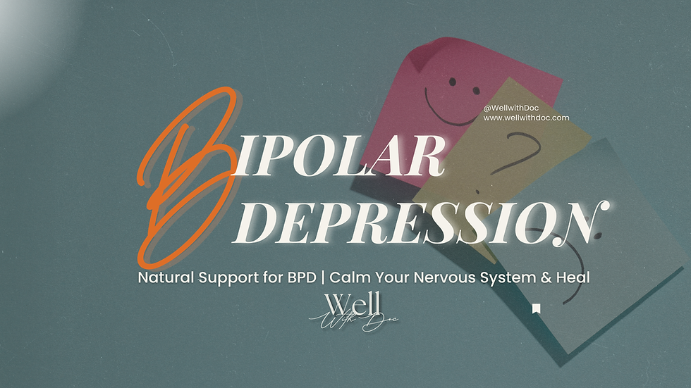 Natural Support for BPD | Calming the Nervous System and Rebuilding Emotional Resilience