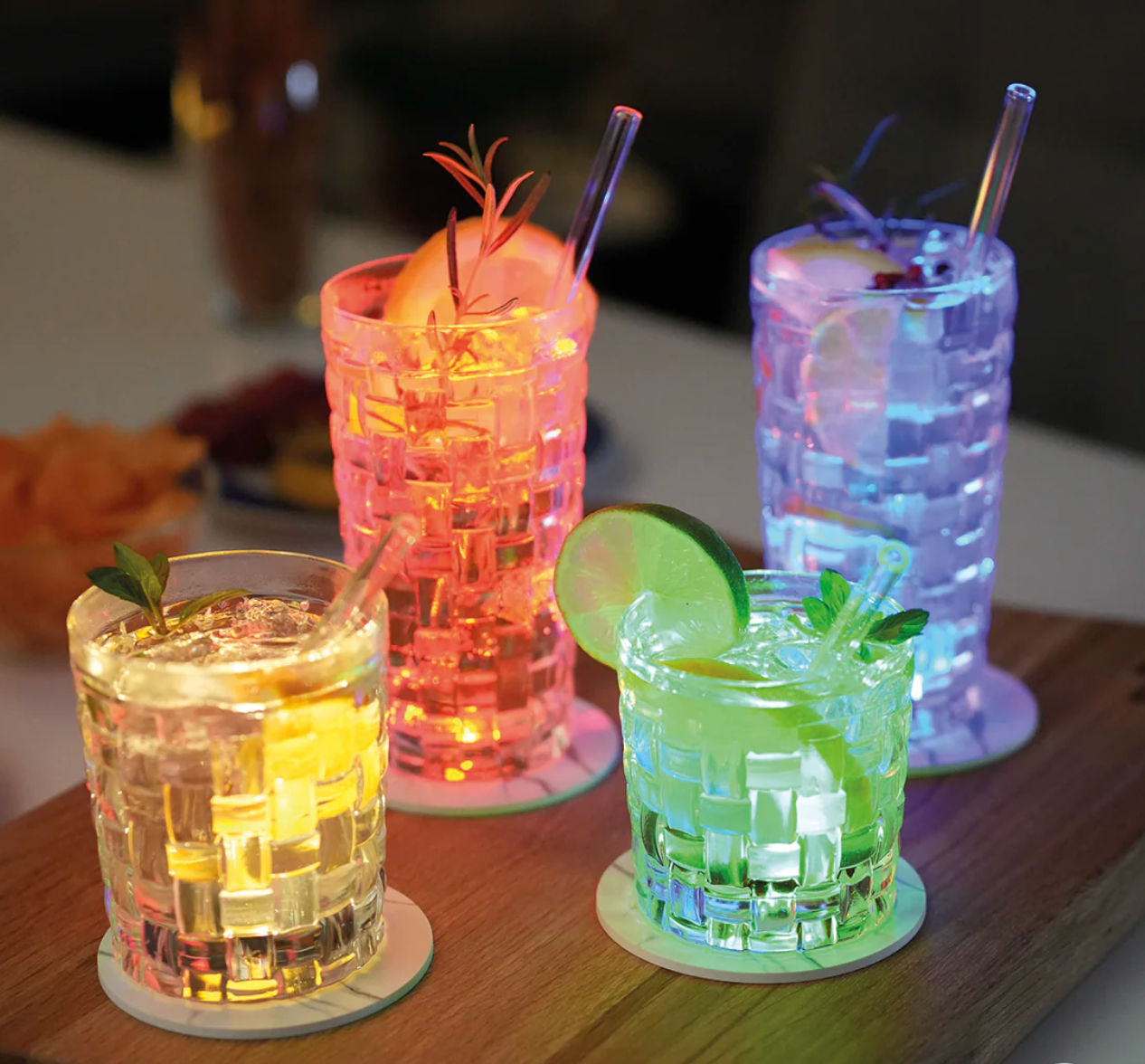 LED Untersetzer