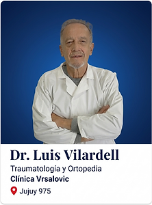 Dr Luis Vilardell Traumatólogo