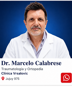 Dr Marcelo Calabrese Traumatólogo