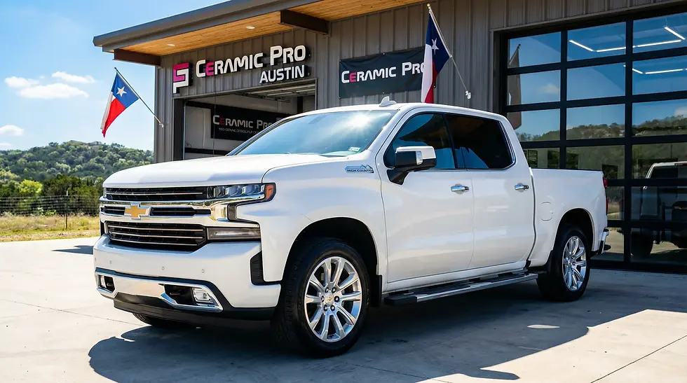 austin-truck-ceramic-coating-chevy-silverado-white
