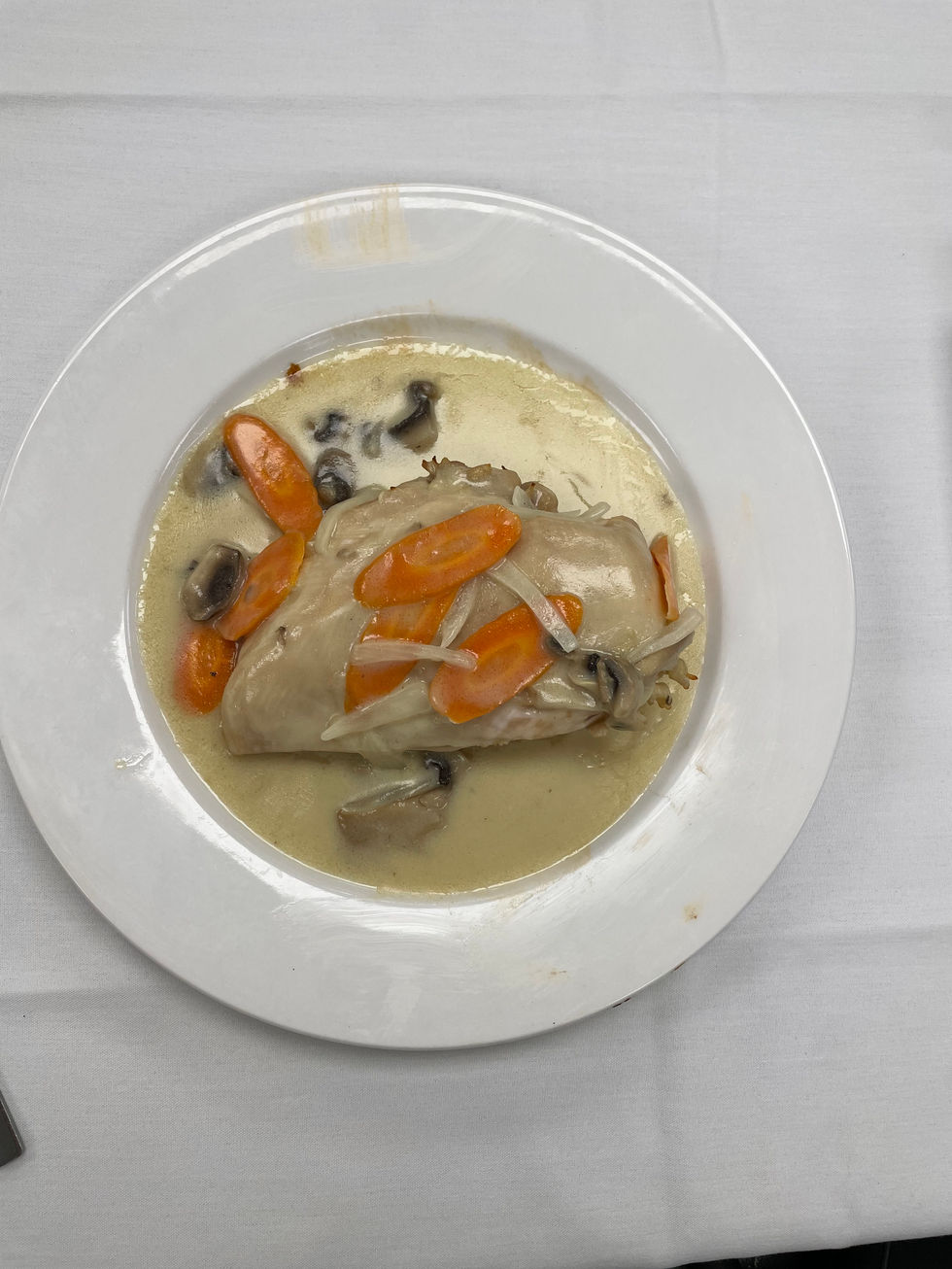 Chicken Fricasse